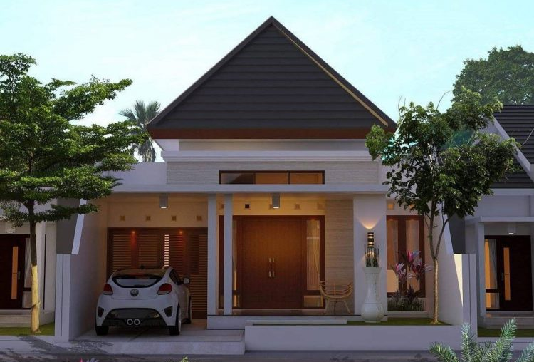 Design Terbaru 2020! Rumah Minimalis Type 45 2 Lantai Tanpa Taman