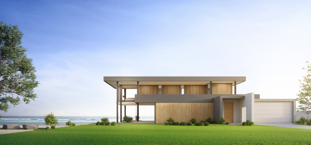 Ide Desain Rumah Futuristik Asri Land